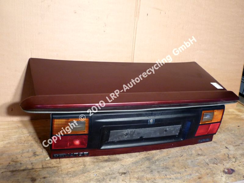 Opel Senator B Heckklappe mit original Spoiler Bordeauxrot 545 BJ1991